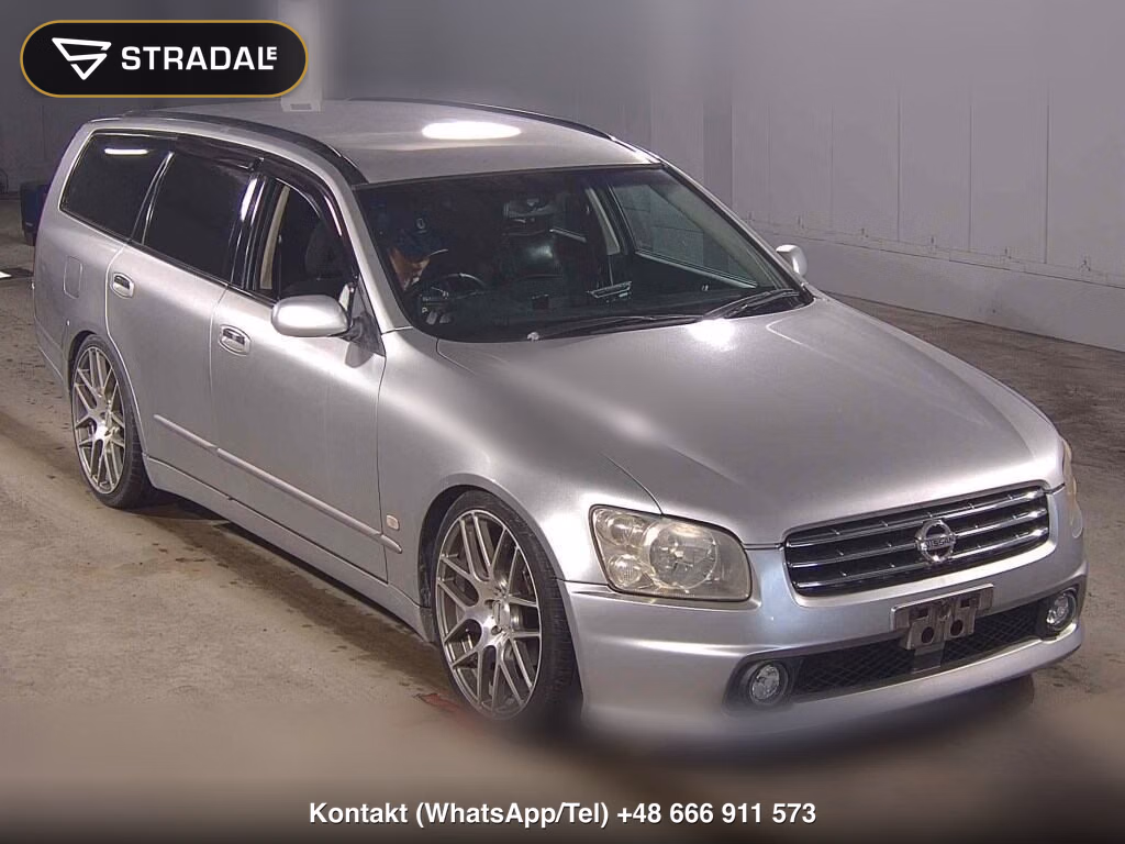 NISSAN STAGEA WG 250RS AERO SELECTION 2003, aukcja z Japonii, zdjęcie 1