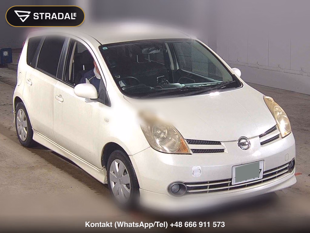 NISSAN NOTE 15E 2007, aukcja z Japonii, zdjęcie 1