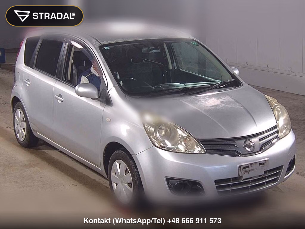 NISSAN NOTE 15X SV 2011, aukcja z Japonii, zdjęcie 1