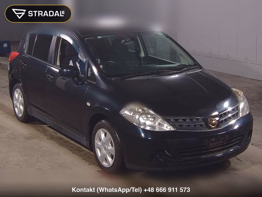 NISSAN TIIDA 15M SV + PLASMA 2011, aukcja z Japonii, zdjęcie 1