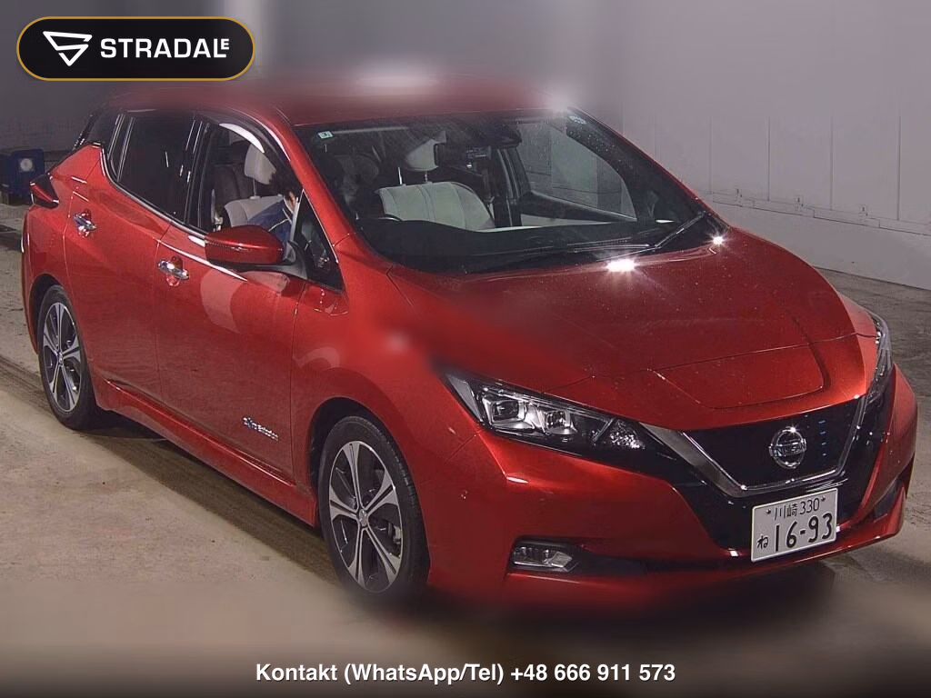 NISSAN LEAF G 2018, aukcja z Japonii, zdjęcie 1