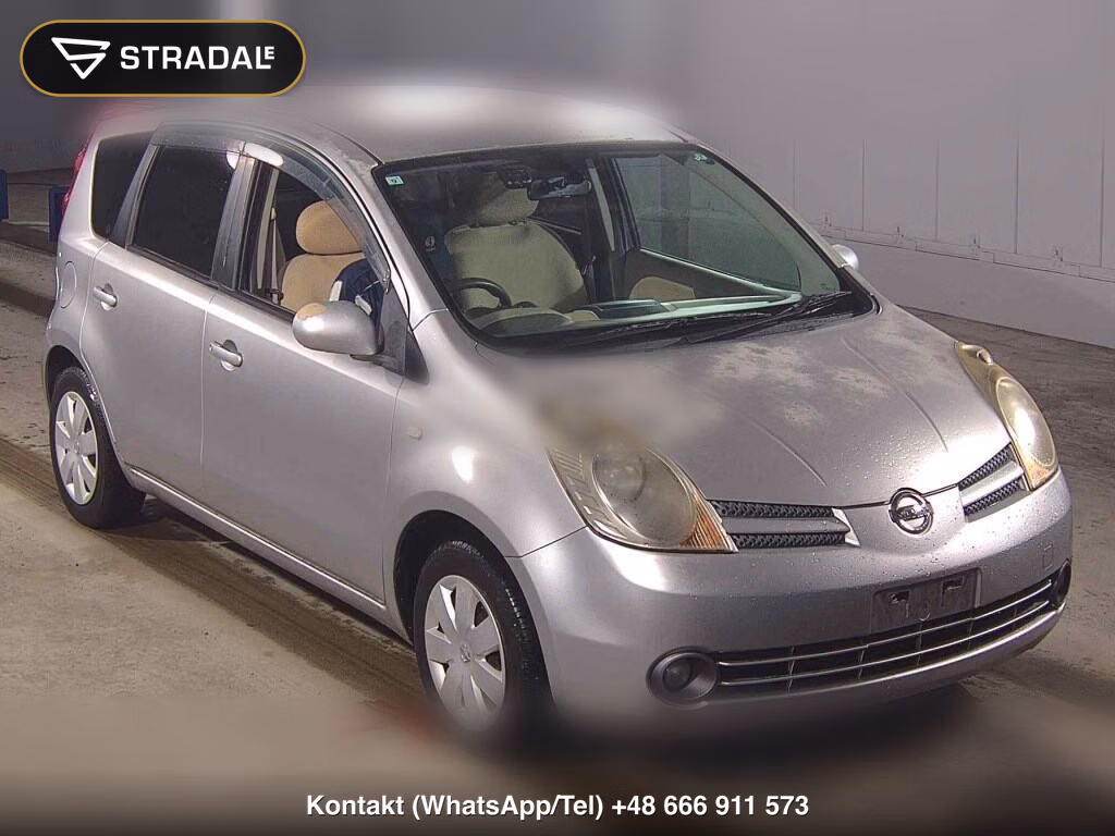 NISSAN NOTE 15E 2005, aukcja z Japonii, zdjęcie 1