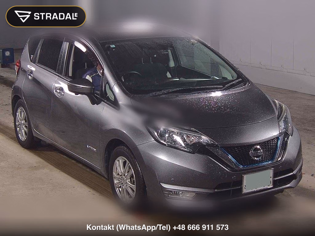NISSAN NOTE E-POWER X 2016, aukcja z Japonii, zdjęcie 1