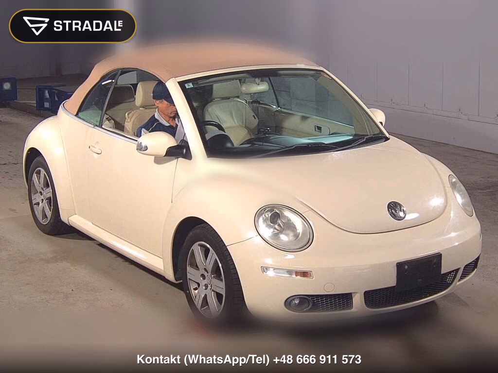 VOLKSWAGEN NEW BEETLE CABRIOLET LZ 2009, aukcja z Japonii, zdjęcie 1