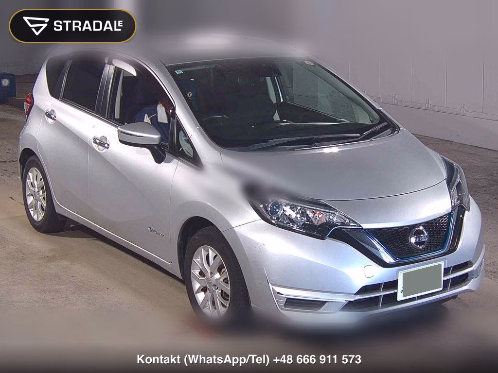 NISSAN NOTE E-POWER X 2017, aukcja z Japonii, zdjęcie 1
