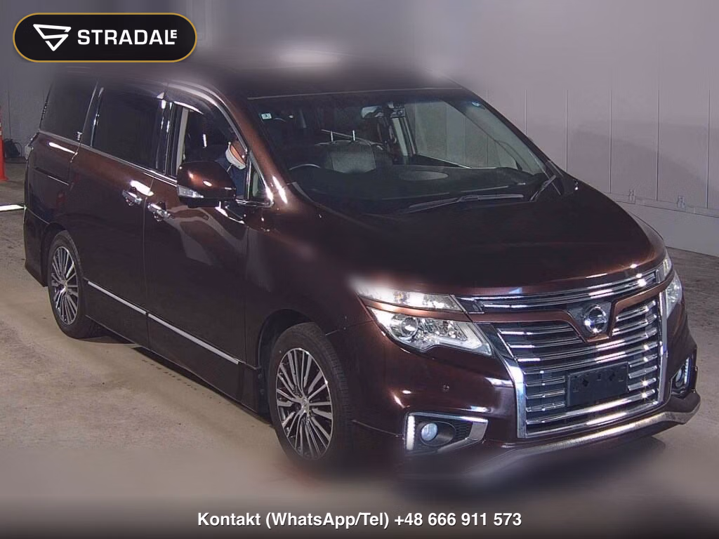 NISSAN ELGRAND 5D 250 HIGHWAY STAR PREMIUM 2014, aukcja z Japonii, zdjęcie 1