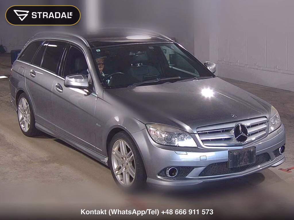 MERCEDES BENZ C-CLASS STATIONWAGON C200 KOMPRESSOR STATIONWAGON AVANTGARDE 2009, aukcja z Japonii, zdjęcie 1