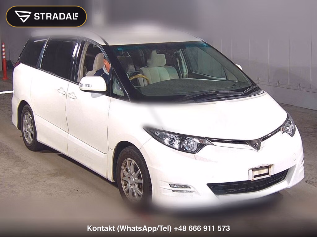 TOYOTA ESTIMA 5D 2.4 AERAS G EDITION 2007, aukcja z Japonii, zdjęcie 1