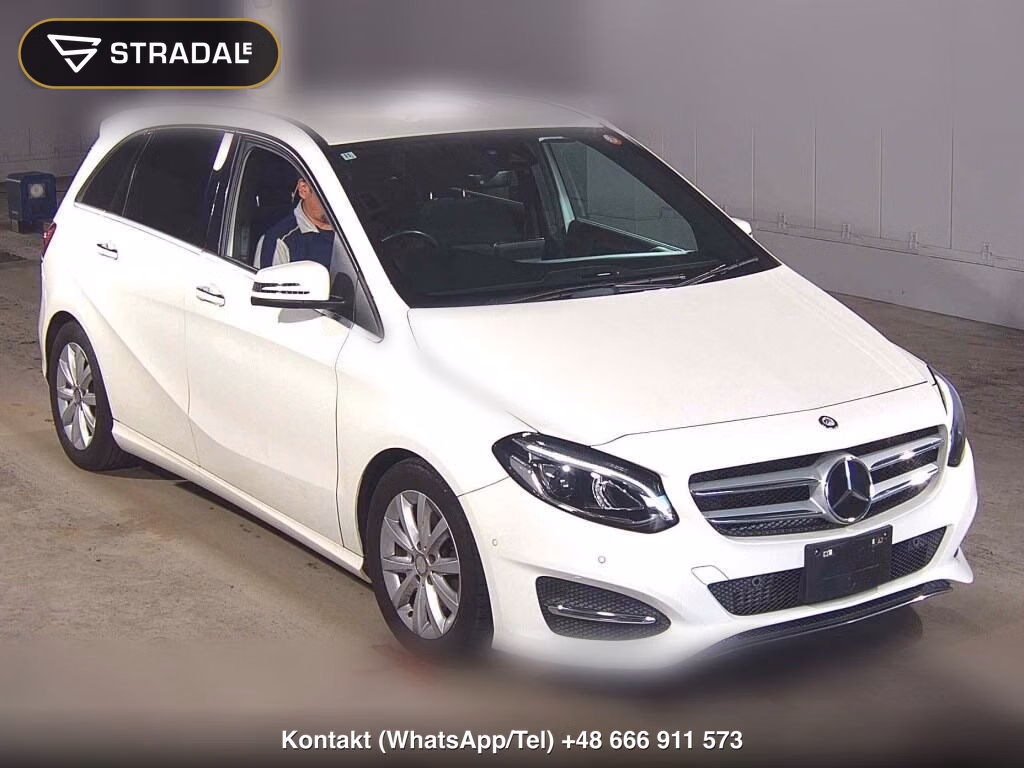 MERCEDES BENZ B-CLASS B180 2016, aukcja z Japonii, zdjęcie 1