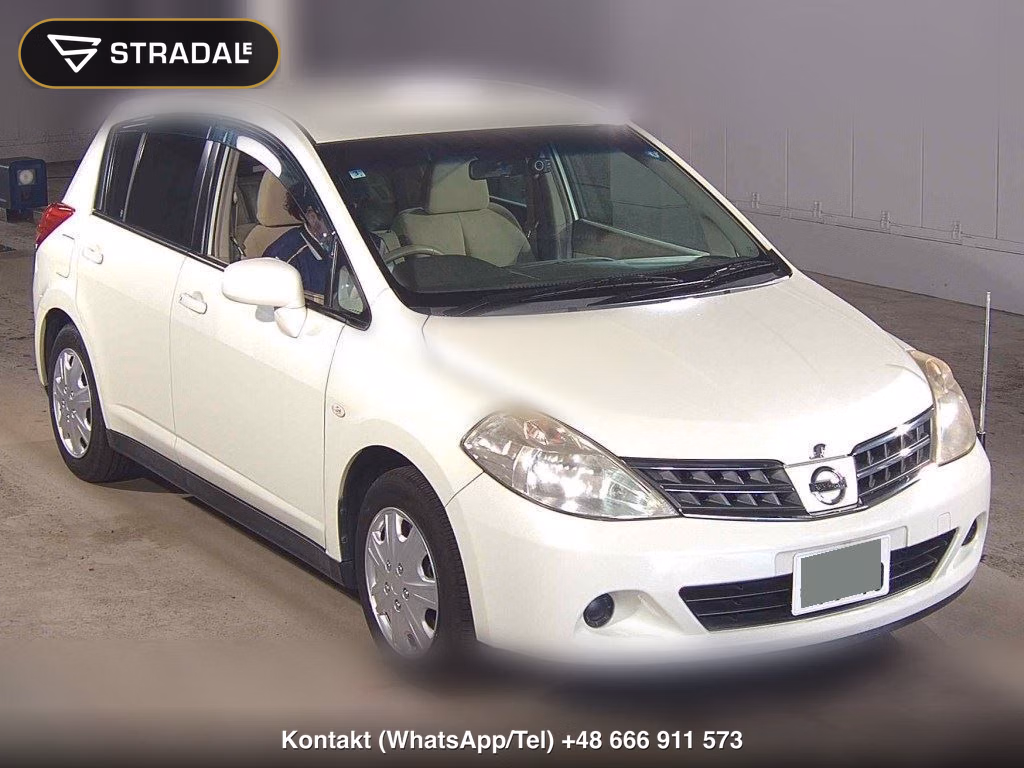 NISSAN TIIDA 15G 2009, aukcja z Japonii, zdjęcie 1