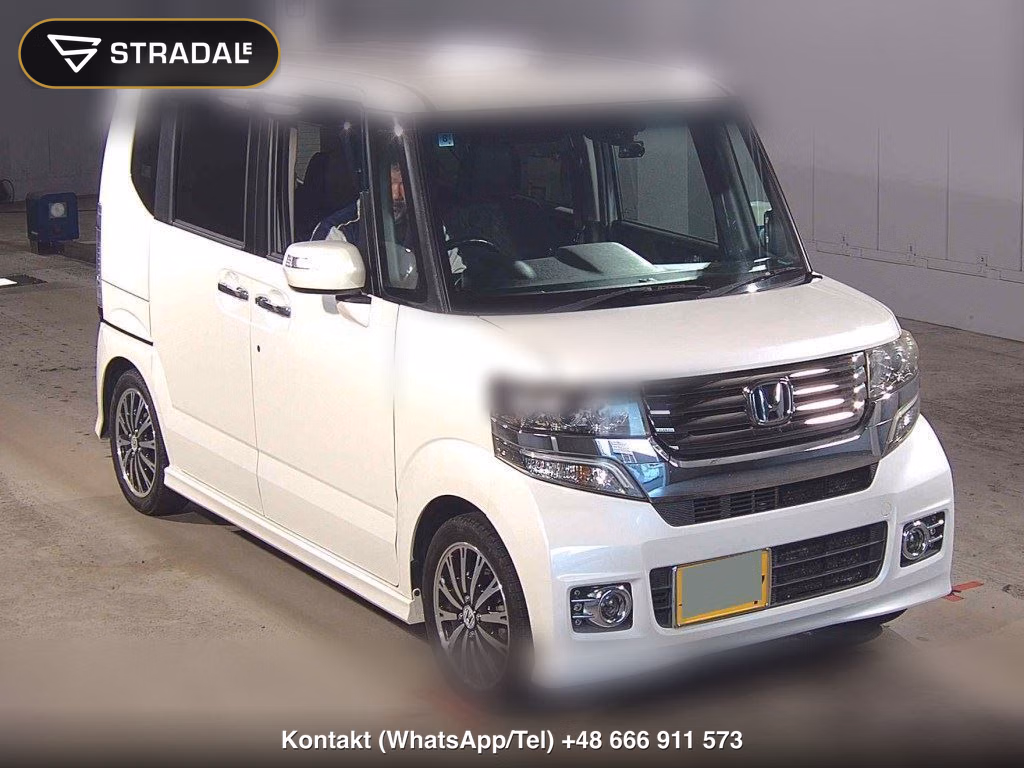 HONDA N-BOX CUSTOM G・TURBO A PACKAGE 2014, aukcja z Japonii, zdjęcie 1