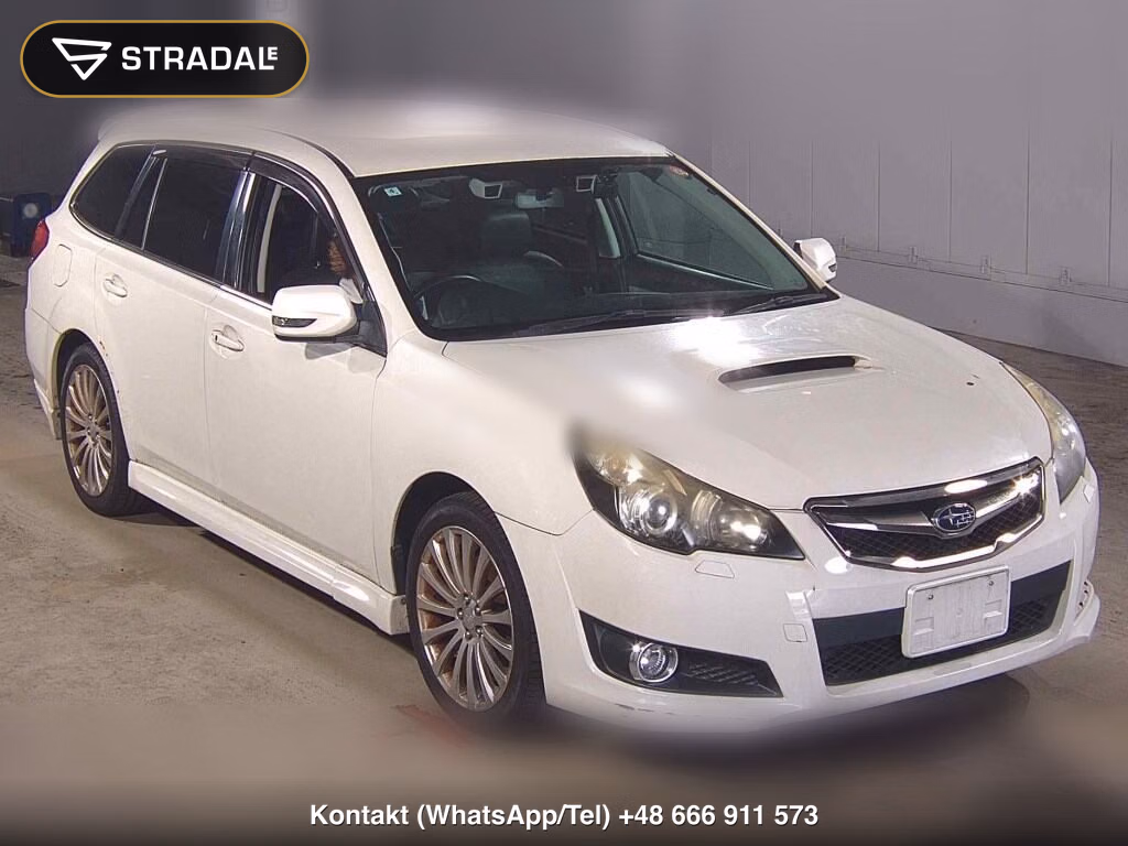 SUBARU LEGACY TOURING WAGON 4WD 2.5GT EYESIGHT SPORT SELECTION 2011, aukcja z Japonii, zdjęcie 1