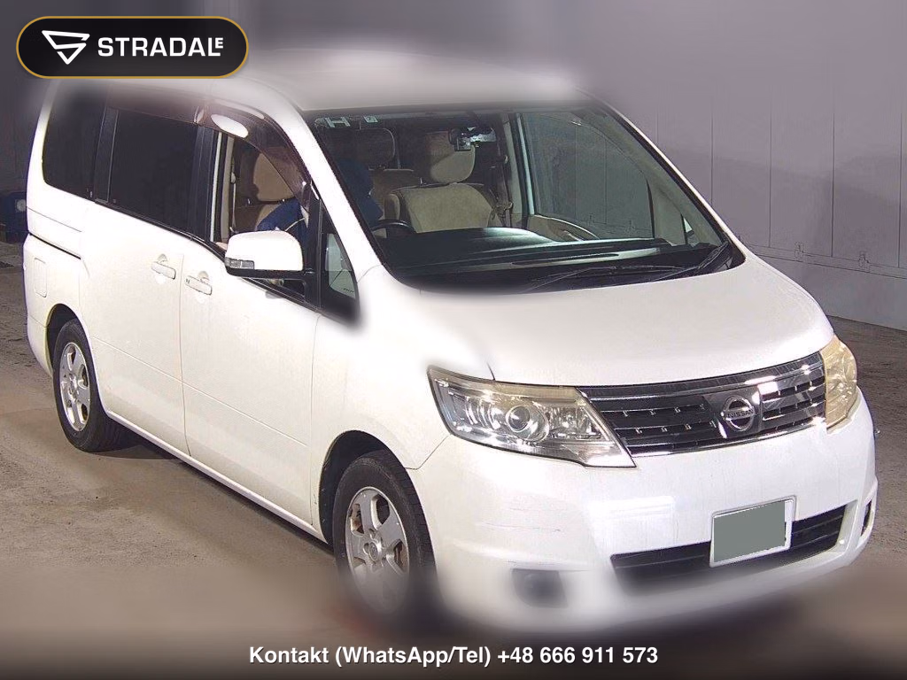 NISSAN SERENA 5D 20G 2010, aukcja z Japonii, zdjęcie 1