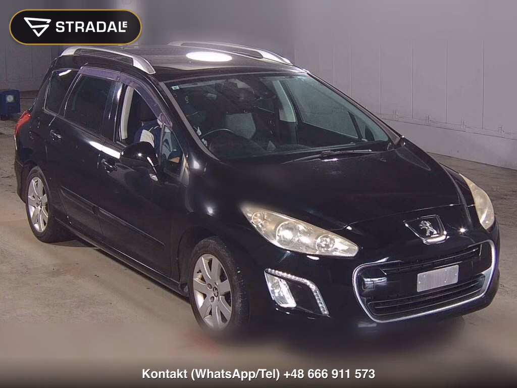 PEUGEOT 308 WG SW SPORTIUM 2012, aukcja z Japonii, zdjęcie 1