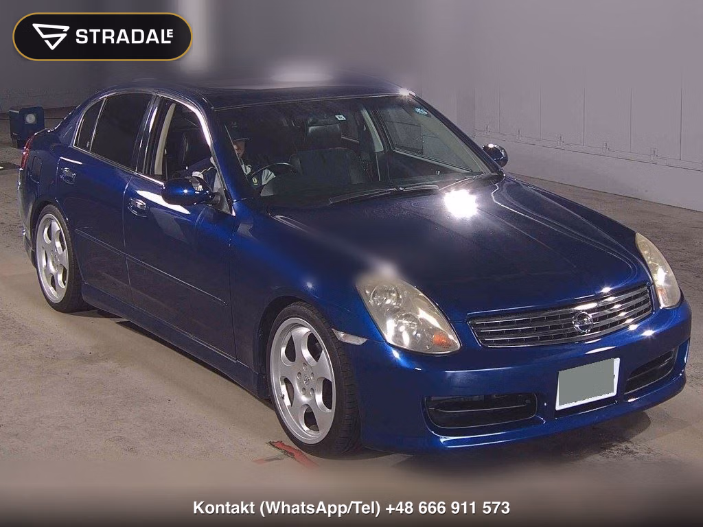 NISSAN SKYLINE 4D 350GT-8 2003, aukcja z Japonii, zdjęcie 1