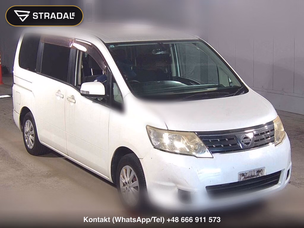NISSAN SERENA 5D 20S V SELECTION 2010, aukcja z Japonii, zdjęcie 1