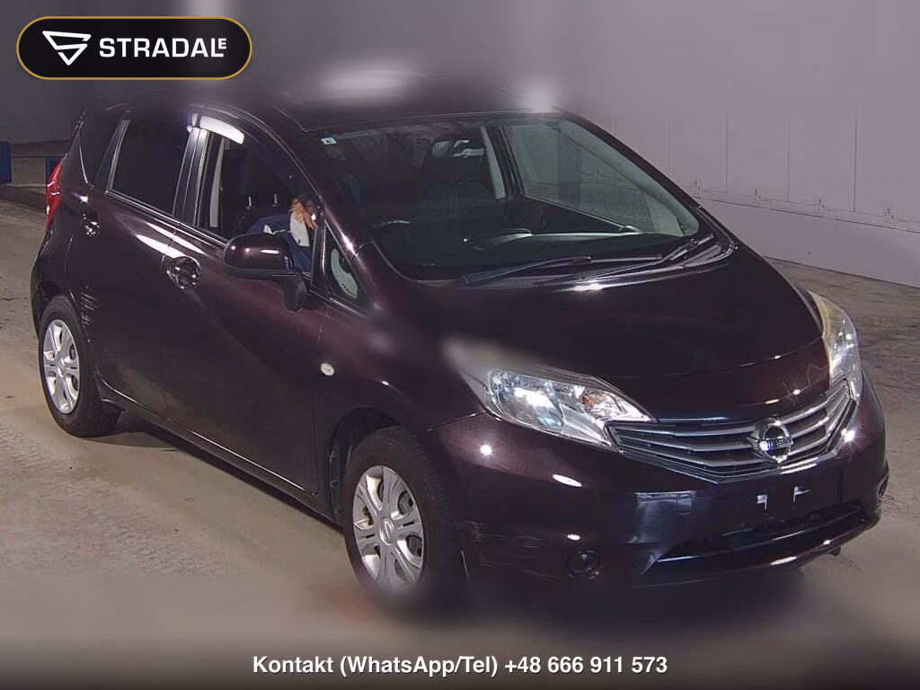 NISSAN NOTE X DIG-S 2013, aukcja z Japonii, zdjęcie 1