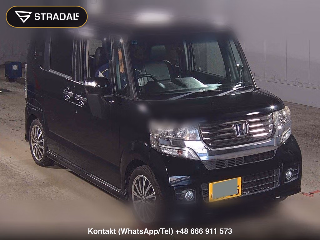 HONDA N-BOX CUSTOM G・TURBO PACKAGE 2012, aukcja z Japonii, zdjęcie 1