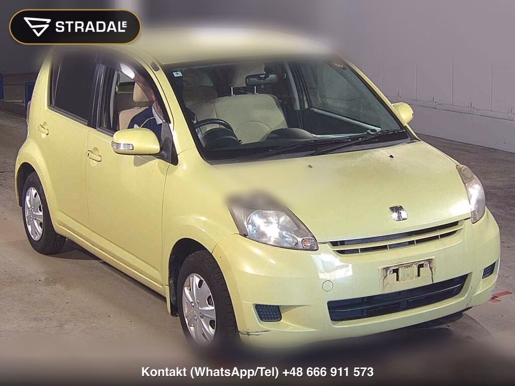 TOYOTA PASSO X F PACKAGE 2008, aukcja z Japonii, zdjęcie 1