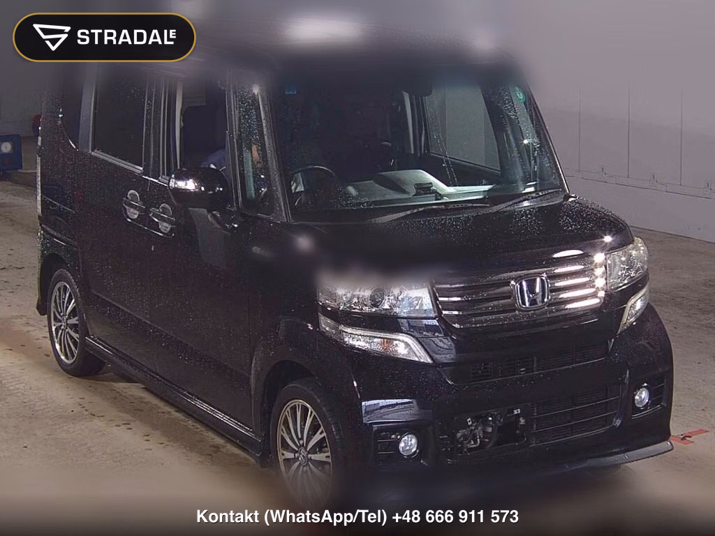 HONDA N-BOX CUSTOM 4WD G･TURBO A PACKAGE 2014, aukcja z Japonii, zdjęcie 1