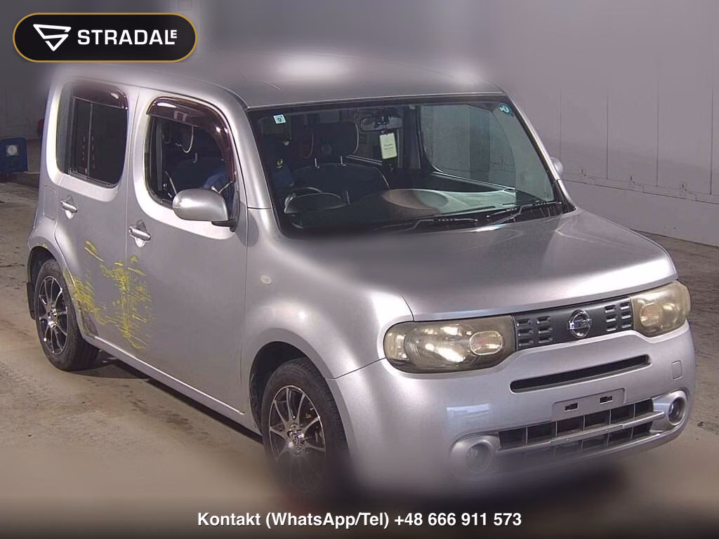 NISSAN CUBE 15X INDIGO SELECTION 2009, aukcja z Japonii, zdjęcie 1