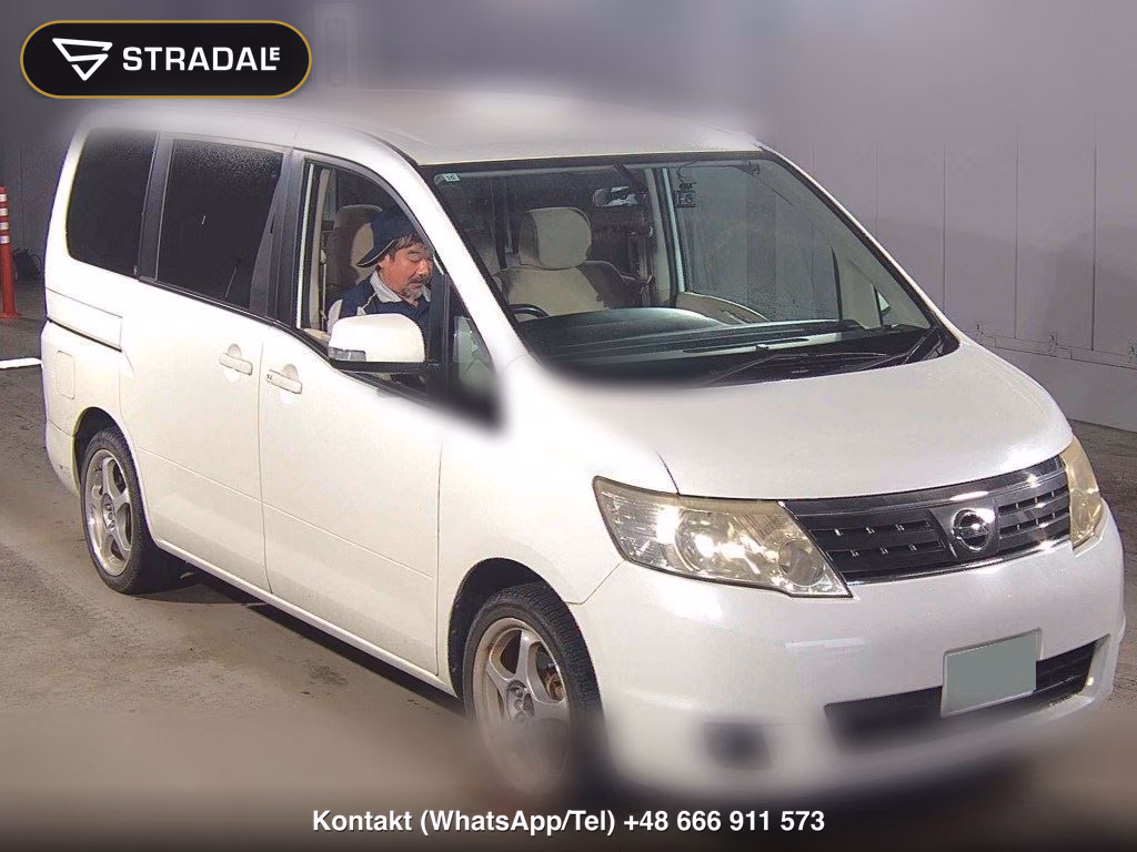 NISSAN SERENA 5D 20G 2008, aukcja z Japonii, zdjęcie 1