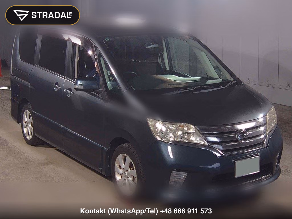 NISSAN SERENA 5D HIGHWAY STAR V SELECTION 2011, aukcja z Japonii, zdjęcie 1