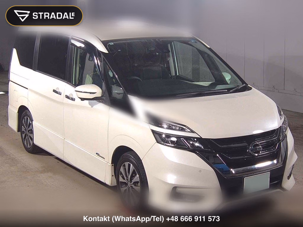 NISSAN SERENA 5D HIGHWAY STAR V SELECTION 2018, aukcja z Japonii, zdjęcie 1