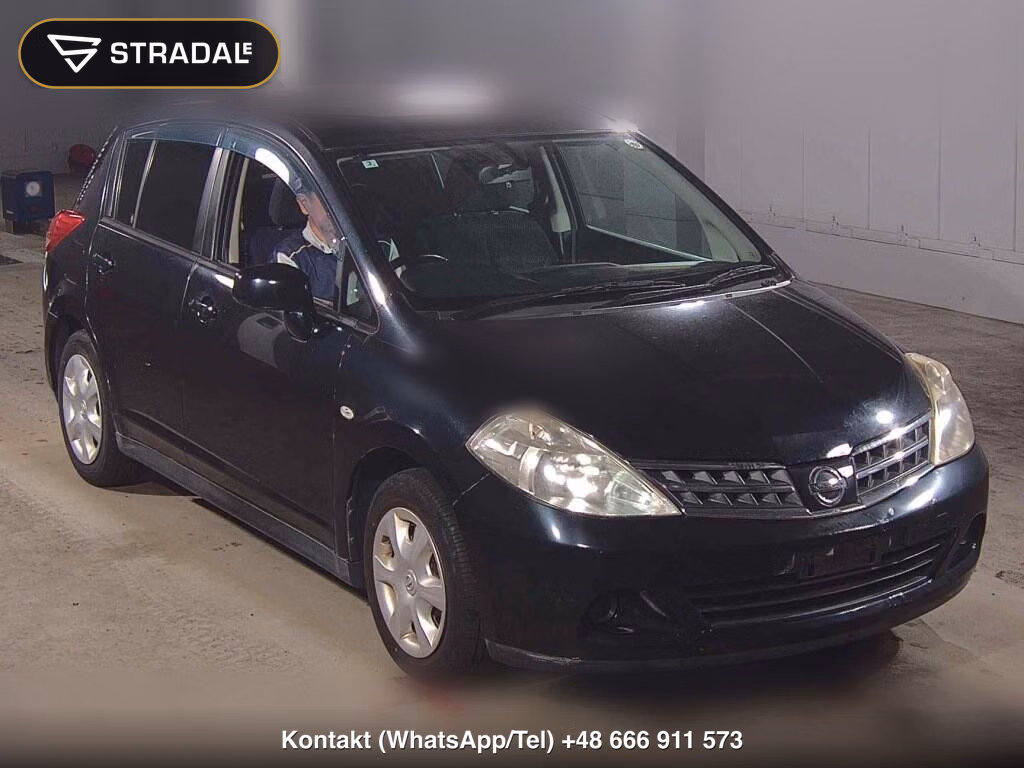 NISSAN TIIDA 15M 2010, aukcja z Japonii, zdjęcie 1