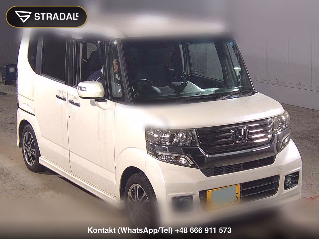 HONDA N-BOX CUSTOM G・L PACKAGE 2013, aukcja z Japonii, zdjęcie 1