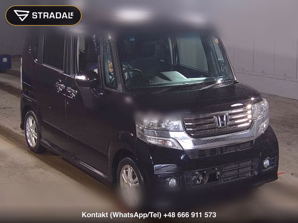 HONDA N-BOX CUSTOM G･L PACKAGE 2012, aukcja z Japonii, zdjęcie 1