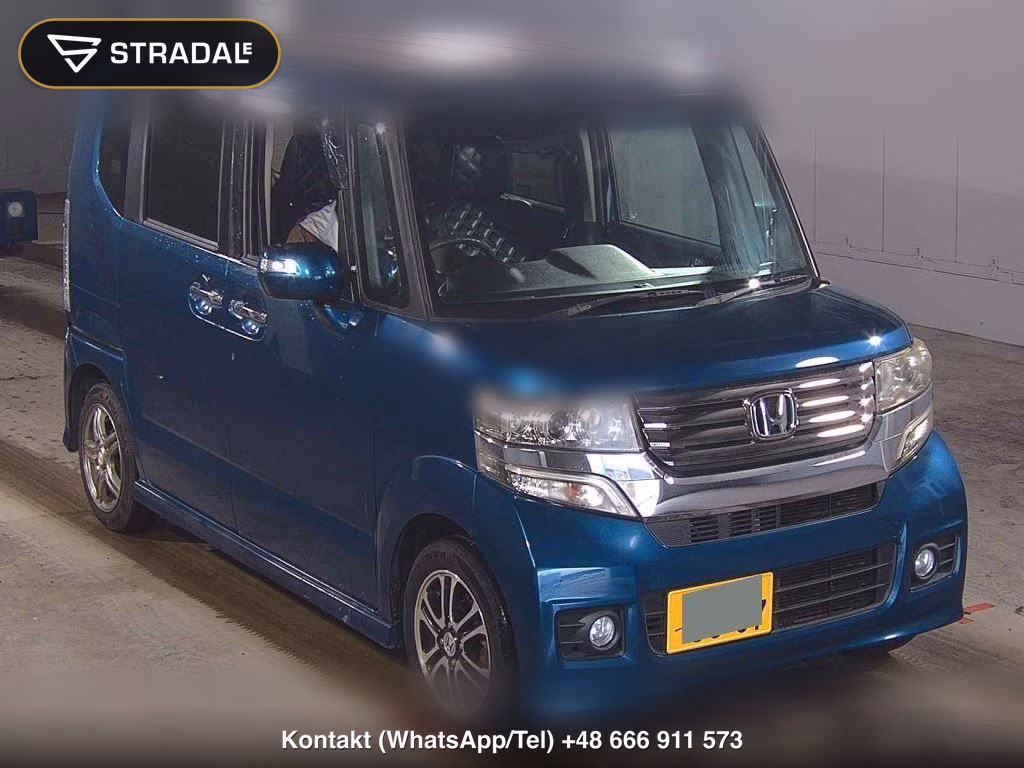 HONDA N-BOX CUSTOM G SS PACKAGE 2013, aukcja z Japonii, zdjęcie 1