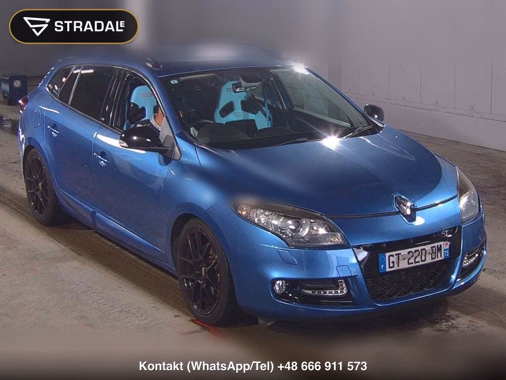 RENAULT MEGANE ESTATE GT 220 2013, aukcja z Japonii, zdjęcie 1