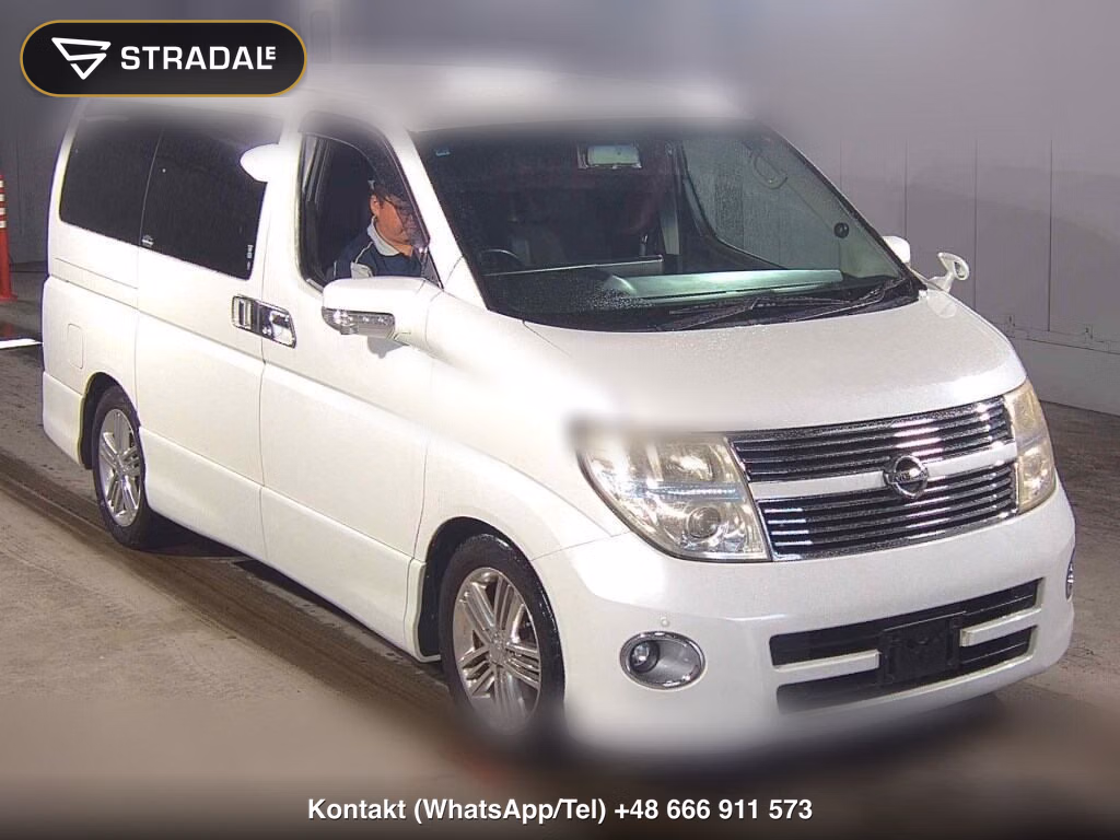 NISSAN ELGRAND 5D 250 HIGHWAY STAR 2008, aukcja z Japonii, zdjęcie 1