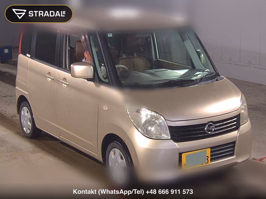 NISSAN ROOX E 2012, aukcja z Japonii, zdjęcie 1