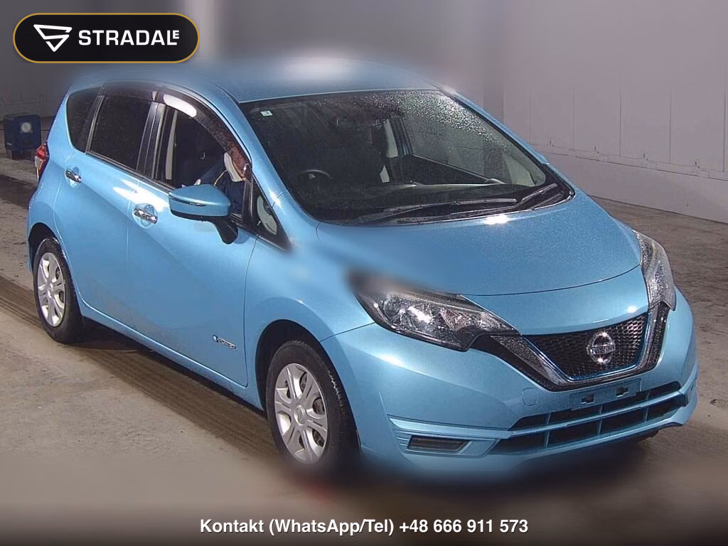 NISSAN NOTE E-POWER X 2017, aukcja z Japonii, zdjęcie 1