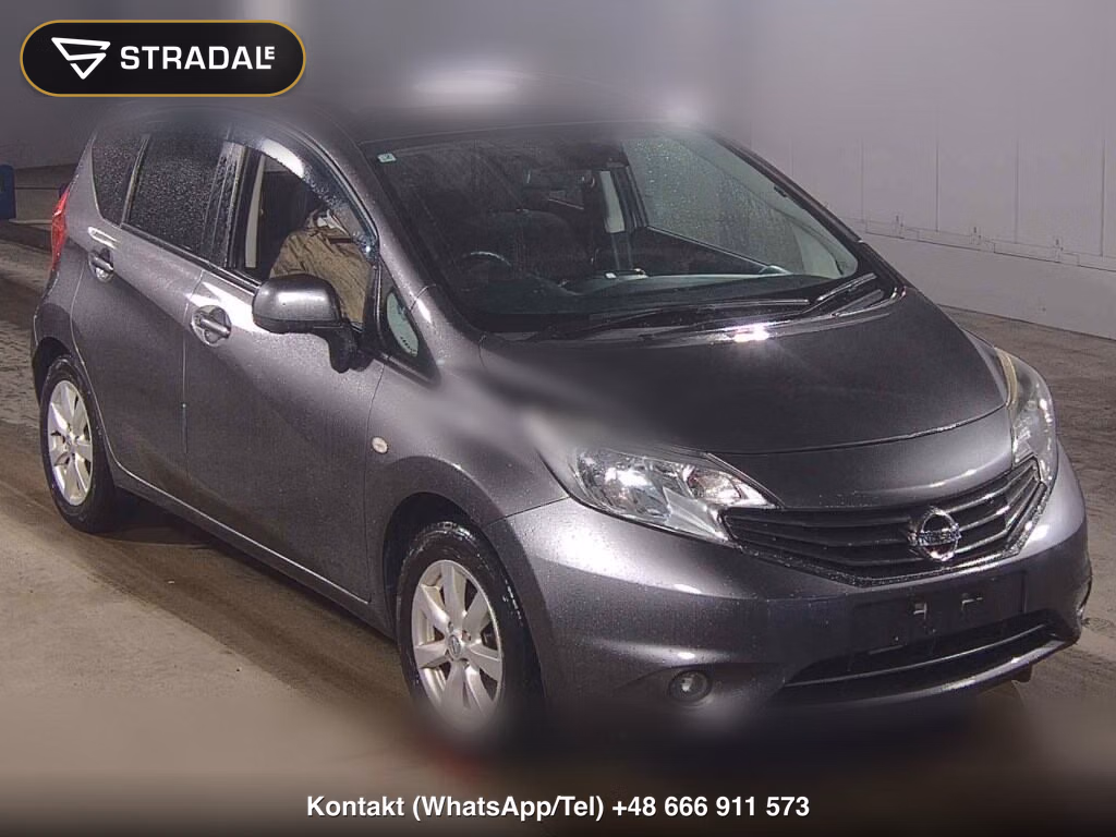 NISSAN NOTE X DIG-S EMERGENCY BRAKE PACKAGE 2014, aukcja z Japonii, zdjęcie 1