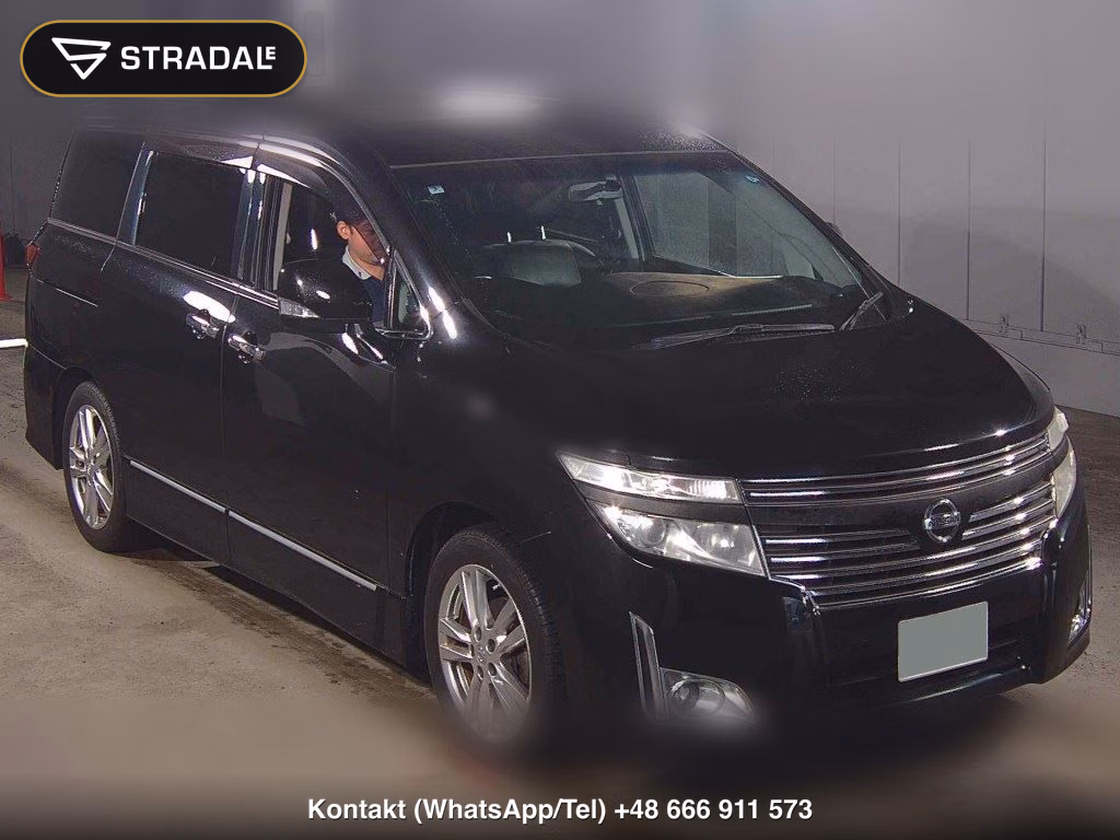 NISSAN ELGRAND 5D 250 HIGHWAY STAR 2012, aukcja z Japonii, zdjęcie 1