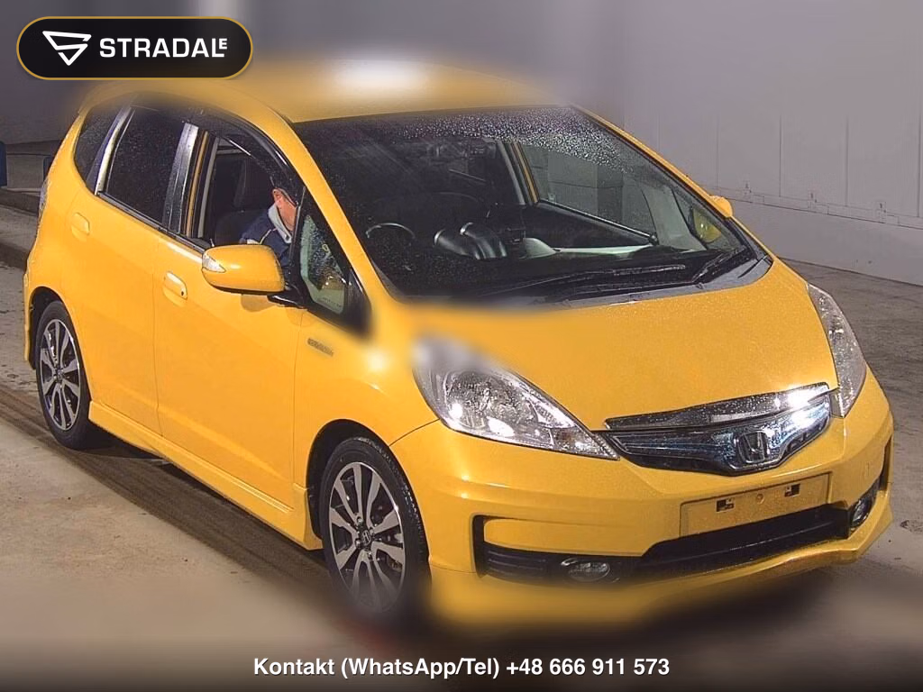 HONDA FIT HYBRID RS FINE STYLE 2012, aukcja z Japonii, zdjęcie 1