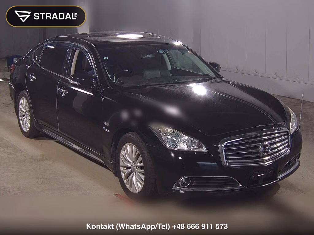 NISSAN CIMA 4D HYBRID VIP 2015, aukcja z Japonii, zdjęcie 1