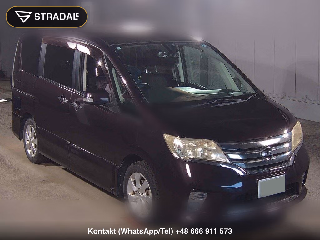 NISSAN SERENA 5D HIGHWAY STAR V SELECTION 2011, aukcja z Japonii, zdjęcie 1