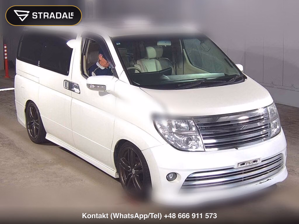 NISSAN ELGRAND 5D RIDER 2005, aukcja z Japonii, zdjęcie 1
