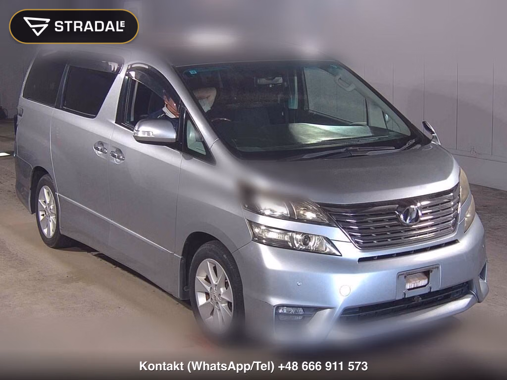 TOYOTA VELLFIRE 2.4Z 2010, aukcja z Japonii, zdjęcie 1
