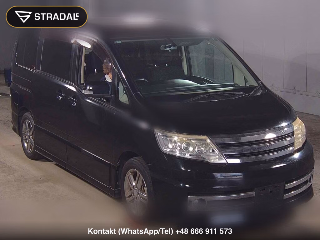NISSAN SERENA 5D RIDER 2009, aukcja z Japonii, zdjęcie 1