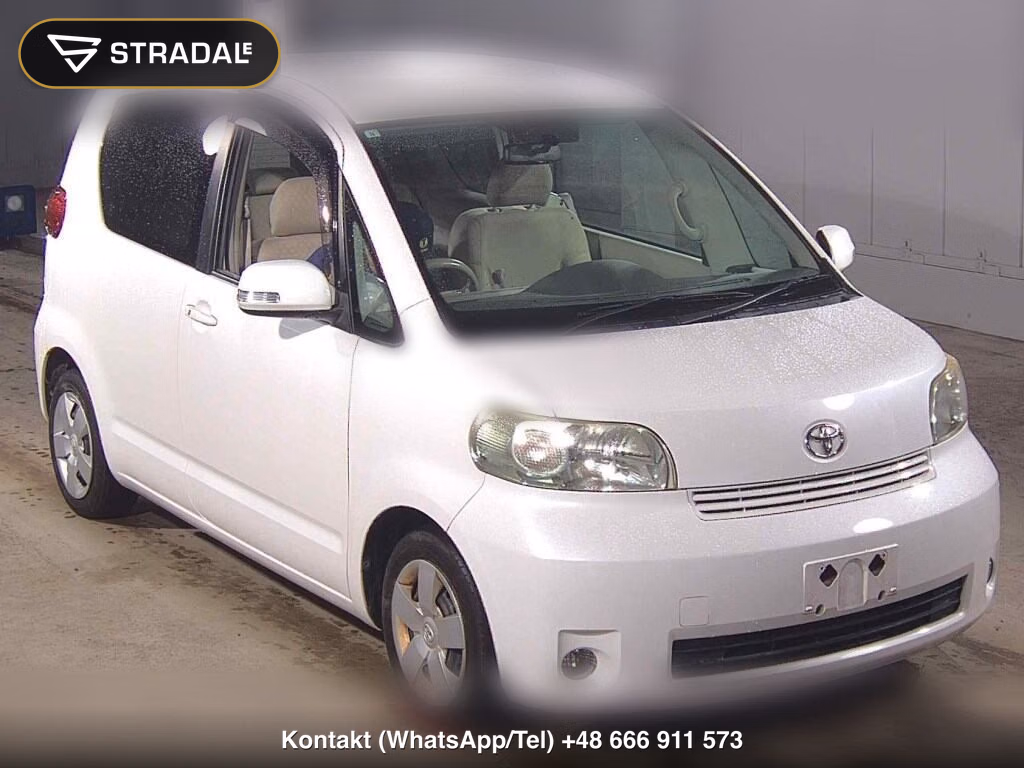 TOYOTA PORTE 3D 150R 2007, aukcja z Japonii, zdjęcie 1