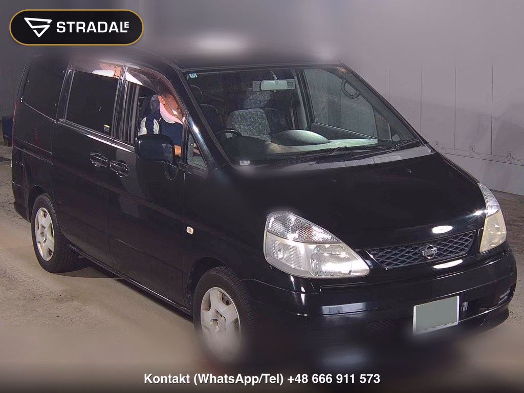 NISSAN SERENA 5D J-V PACK 2000, aukcja z Japonii, zdjęcie 1