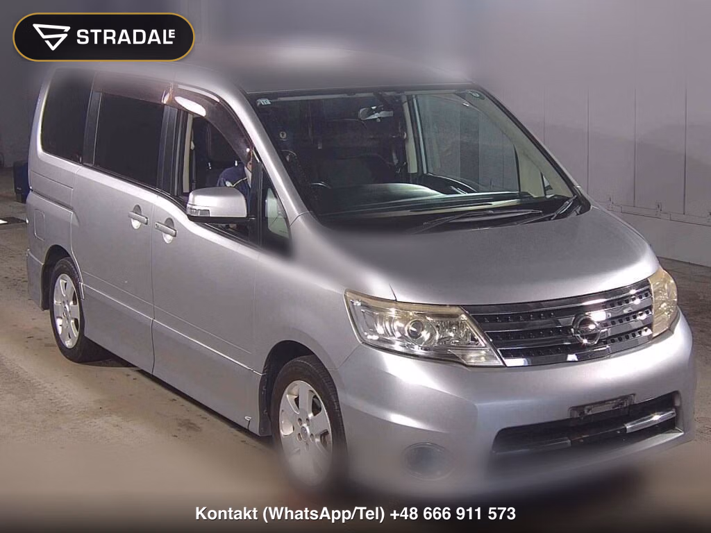 NISSAN SERENA 5D HIGHWAY STAR V SELECTION 2009, aukcja z Japonii, zdjęcie 1