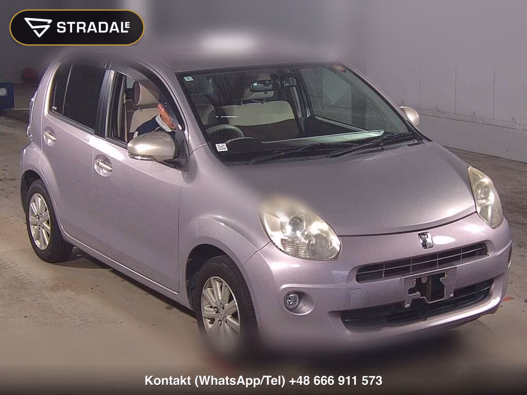 TOYOTA PASSO +HANA 2012, aukcja z Japonii, zdjęcie 1
