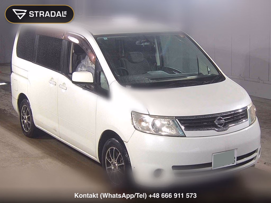 NISSAN SERENA 5D 20S 2007, aukcja z Japonii, zdjęcie 1