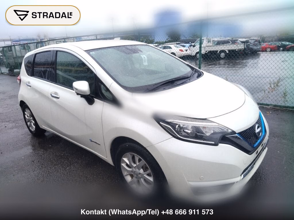 NISSAN NOTE E-POWER MEDALIST 2017, aukcja z Japonii, zdjęcie 1